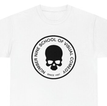 number (N)ine white t-shirt